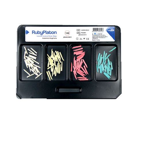 wooden-wedge-assorted-100pcs کیت وج چوبی آناتومیک آسورت 100 عددی - تصویر 1